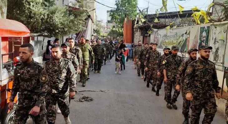 وقفات إحتجاجية في صيدا تدين مسيرة الاعلام