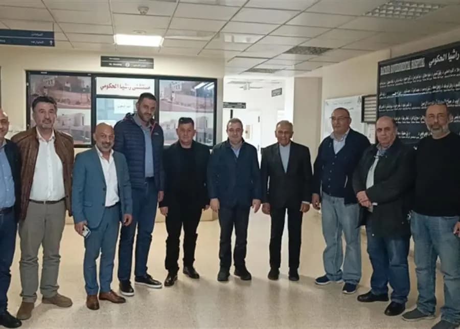 أبو فاعور يجتمع مع لجنة دعم مستشفى راشيا الحكومي وإدارته
