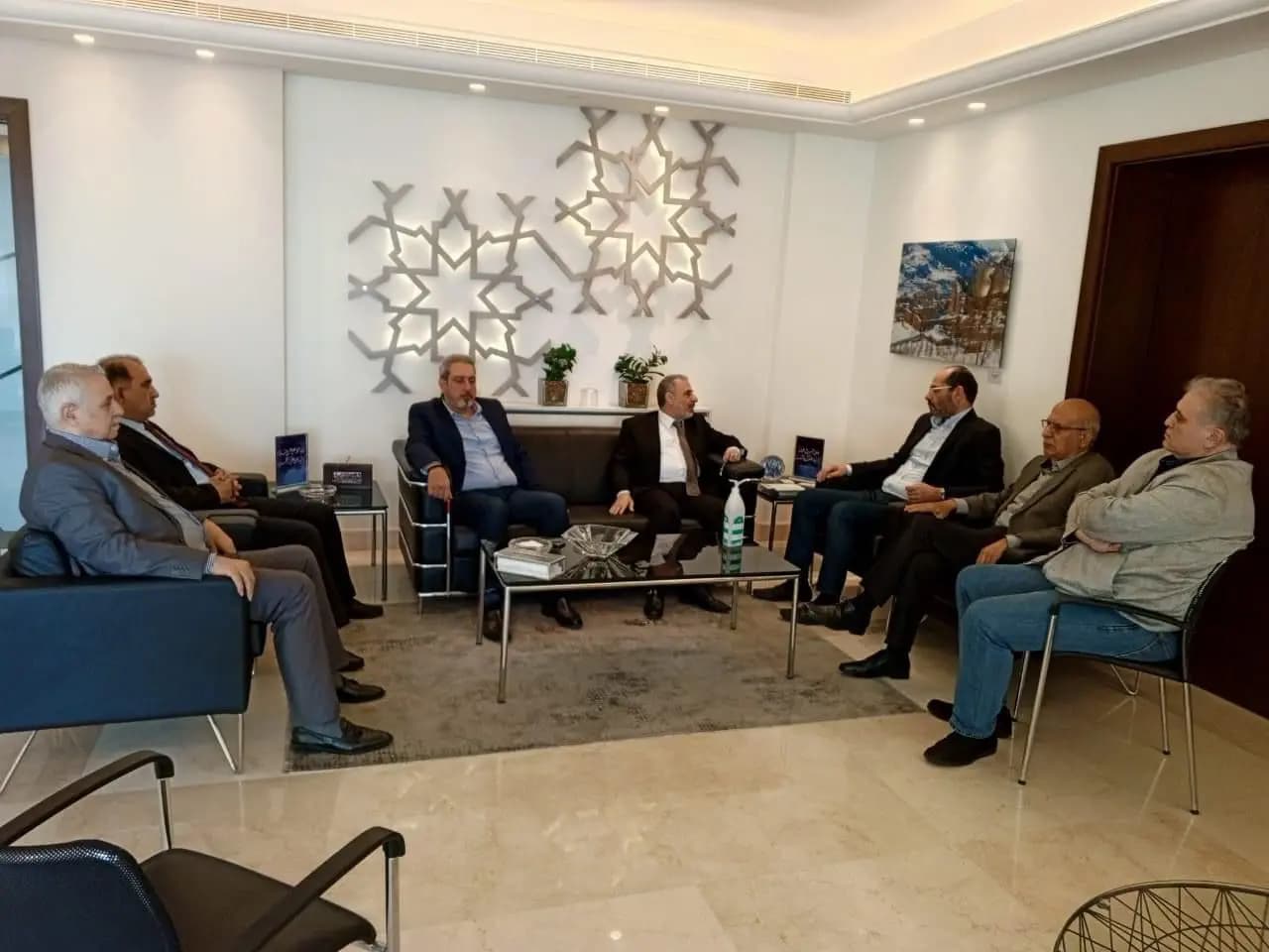 مراد يستقبلُ وفداً من "القومي السوري": العدوان على غزة ولبنان هدفه السيطرة على مكونات الأمة