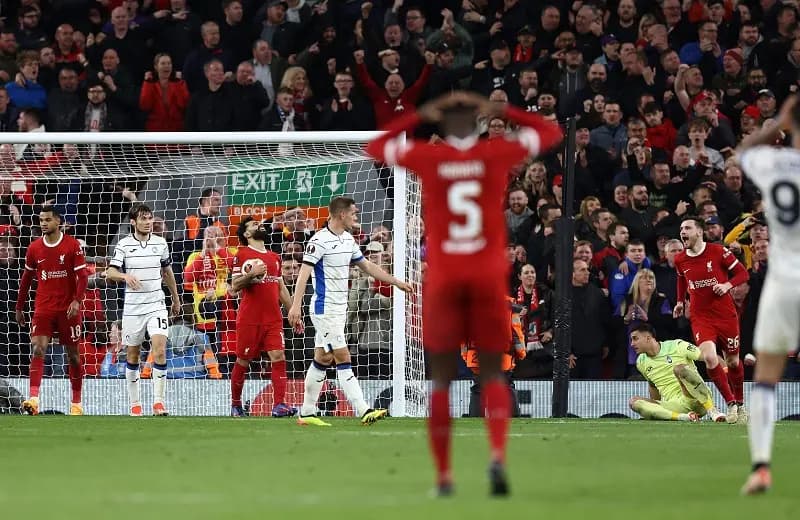 "ليفربول" يتلقى هزيمة قاسية على أرضه