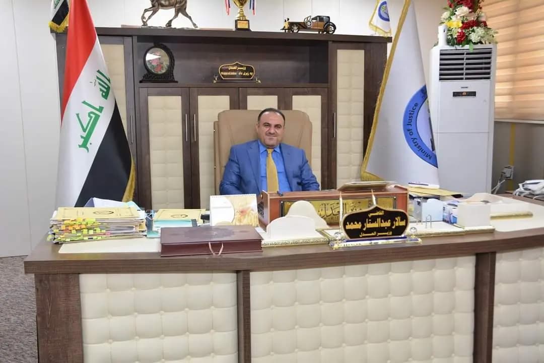 وزير العدل العراقي في بيروت