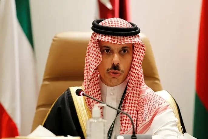 بن فرحان يؤكد ضرورة وقف إطلاق النار في غزة