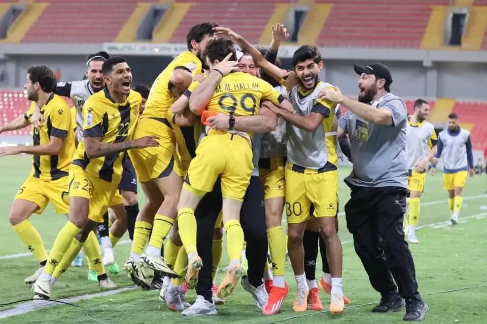 العهد اللبناني يهزم النهضة العماني في ذهاب نهائي كأس الاتحاد الآسيوي