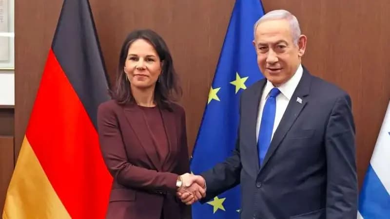 "مشاجرة" بين نتنياهو ووزيرة الخارجية الألمانية.. إليكم التفاصيل