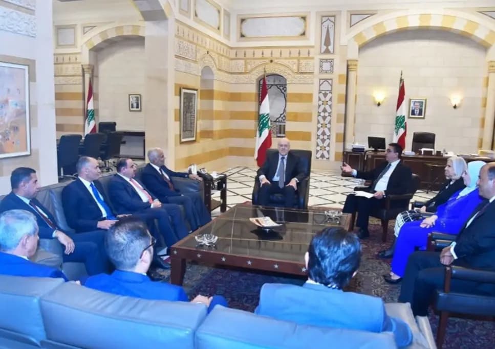 ميقاتي يستقبل وفد مجلس وزراء الشؤون العرب والجامعة العربية