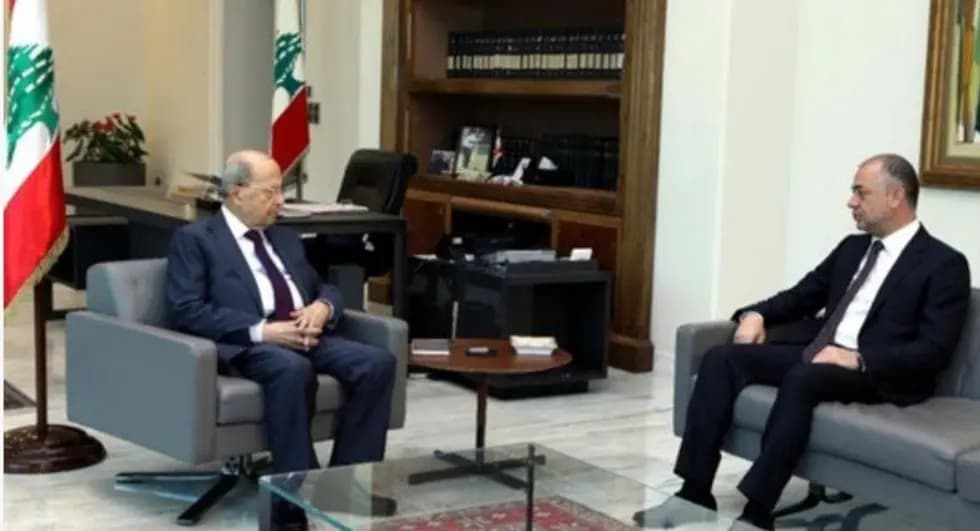 الرئيس عون يعرض مع نائب رئيس مجلس النواب الياس بو صعب الأوضاع الراهنة والاستحقاقات الدستورية المقبلة