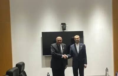 الأوضاع في غزة بين شكري وعبداللهيان