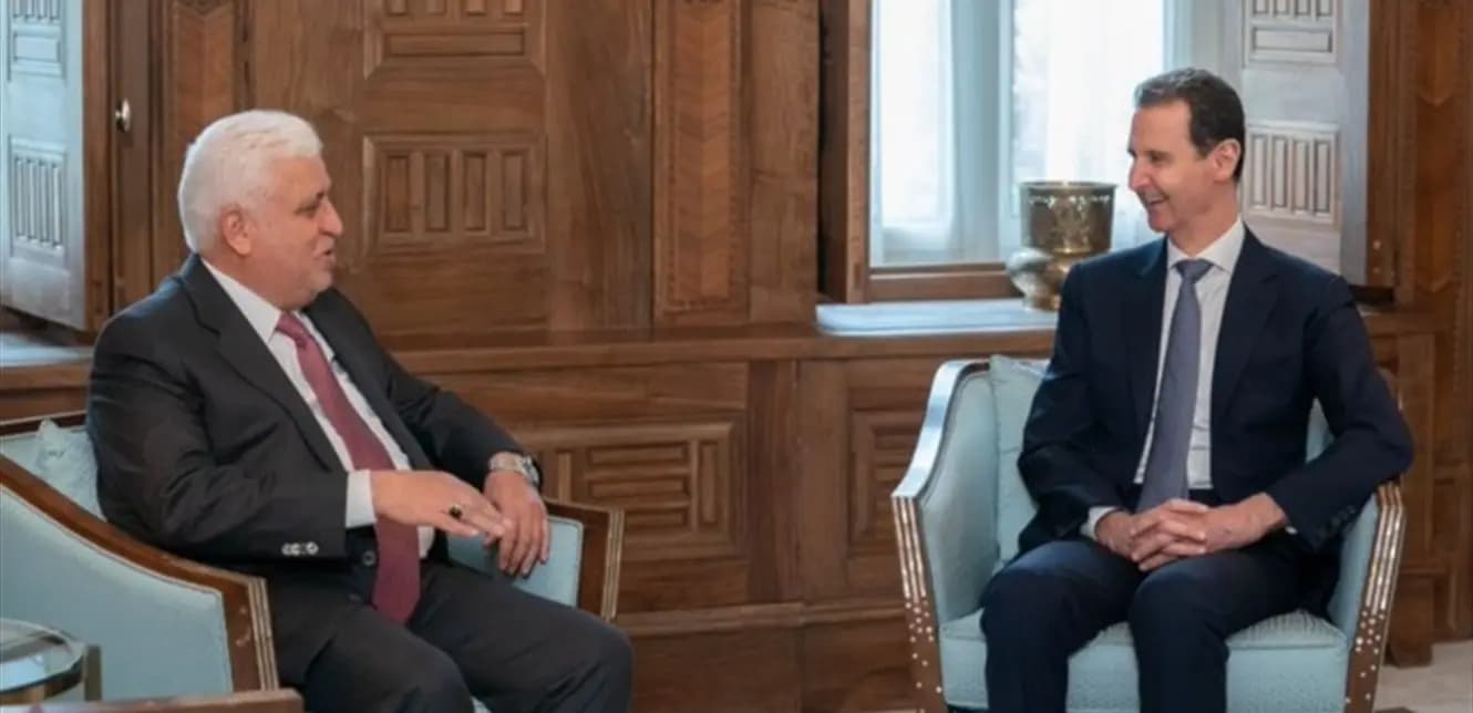 "أساس الانتصارات".. الأسد يشيد بالجيشين السوري والعراقي