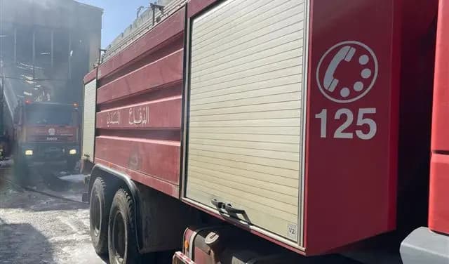حريق في بلدة الصويري البقاعية