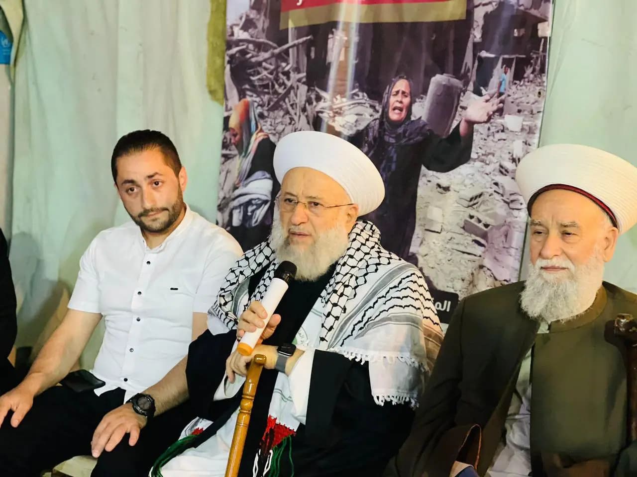الشيخ حمود من مخيم الجليل: الاحتلال أوهن من بيت العنكبوت