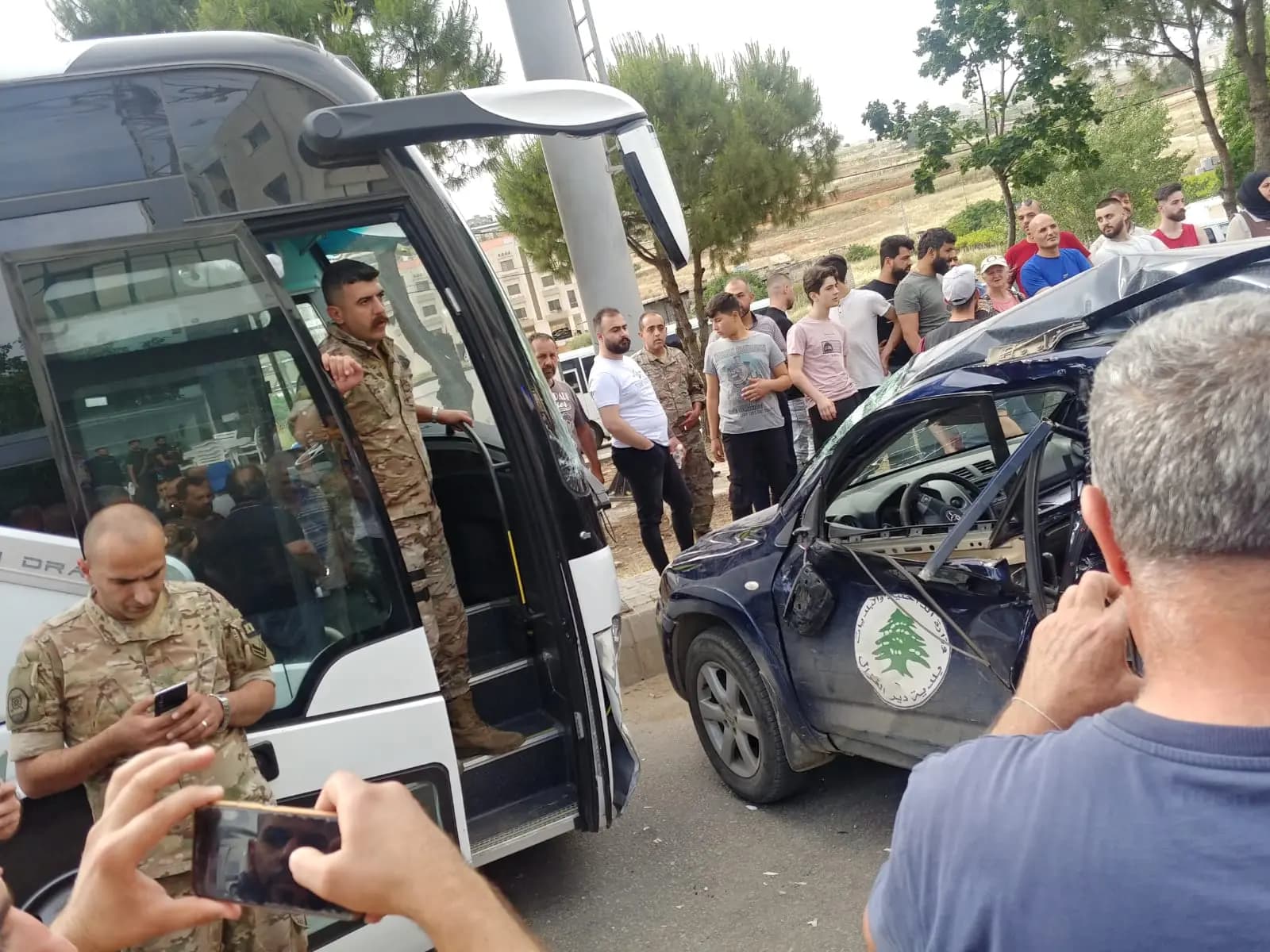 حادث سير على طريق "الكرك - الفرزل" ووقوع إصابات