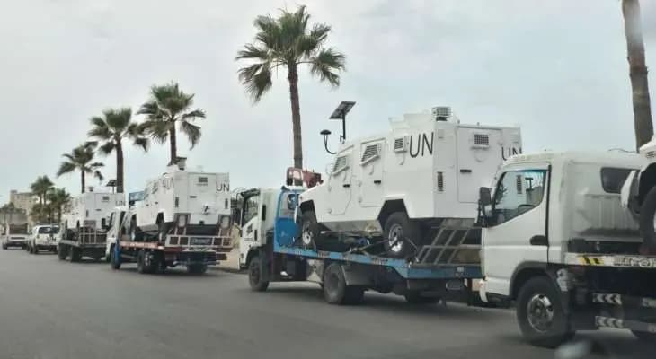 حجز آليات لـ "اليونيفيل".. والسبب؟