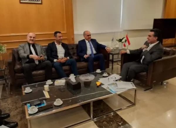 حمية يستقبل أبو الحسن وعبدالله.. وهذا ما جرى بحثه