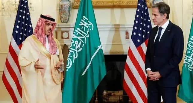 "التطورات في غزة".. بين بلينكن وبن فرحان