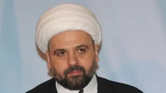قبلان: لبنان لا يقوم إلا بالتعاون الوطني والشراكة