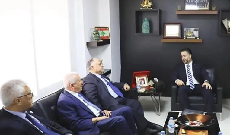 " في إطار تعزيز العلاقات".. سلام يلتقي وفداً عراقيًّا