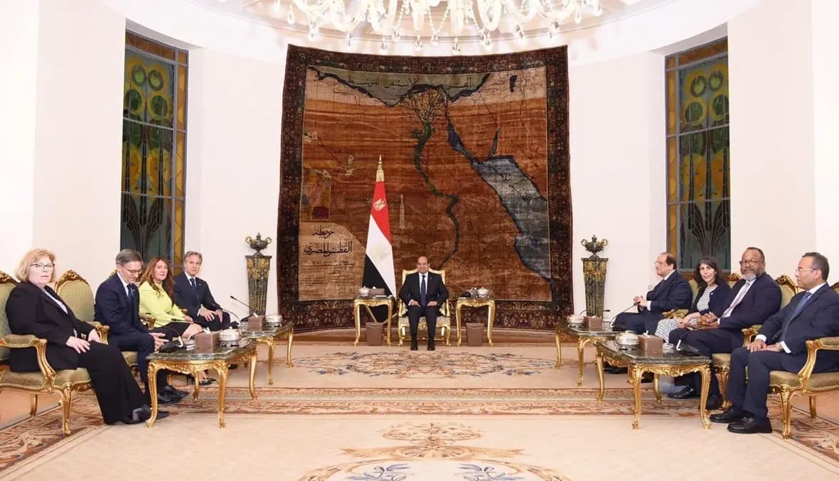 بلينكن: الولايات المتحدة ترفض أي تهجير قسري للفلسطينيين من غزة