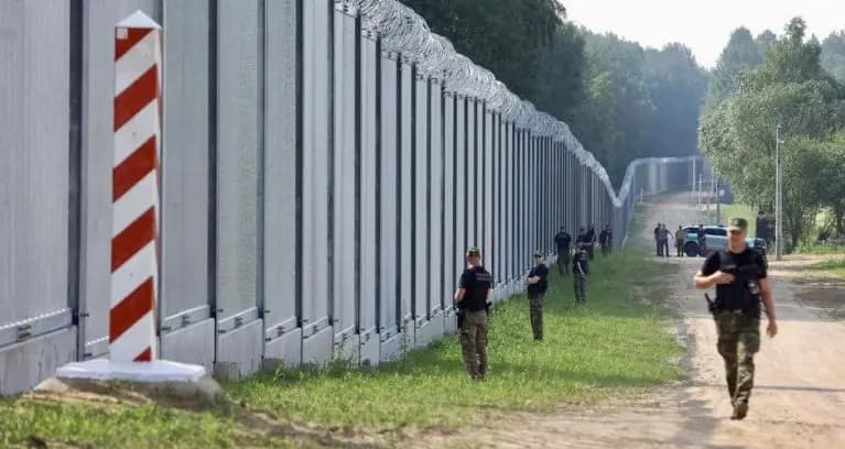بولندا تعيد إقامة منطقة عازلة مع بيلاروسيا