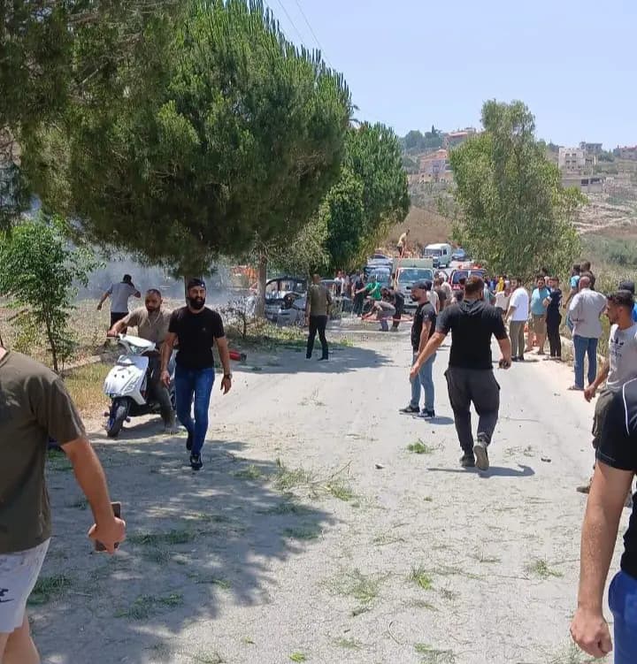 غارة تستهدف سيارة في الجنوب