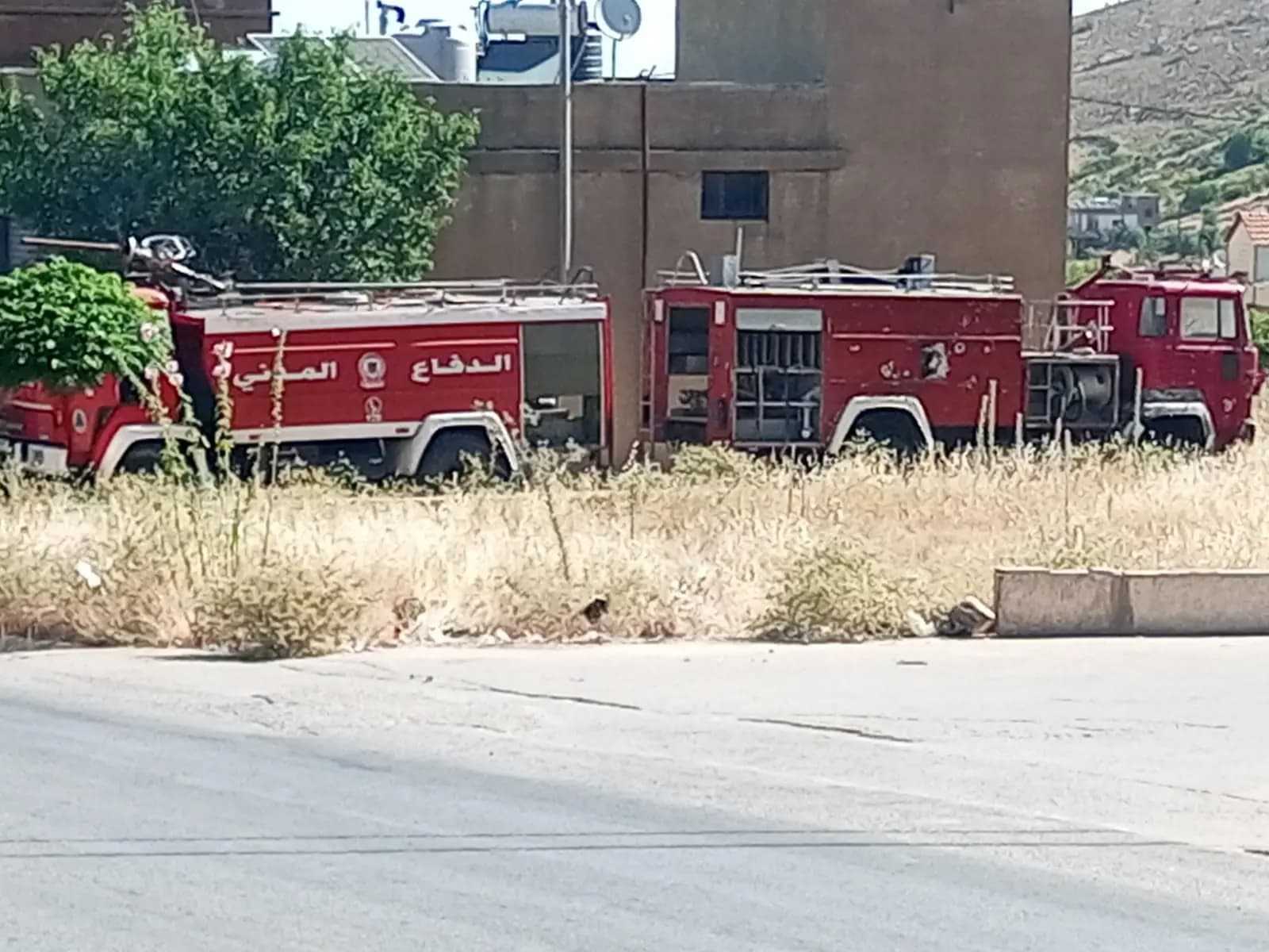 في انتظار فوج الإطفاء.. هذا ما حصل في المنارة صباح اليوم
