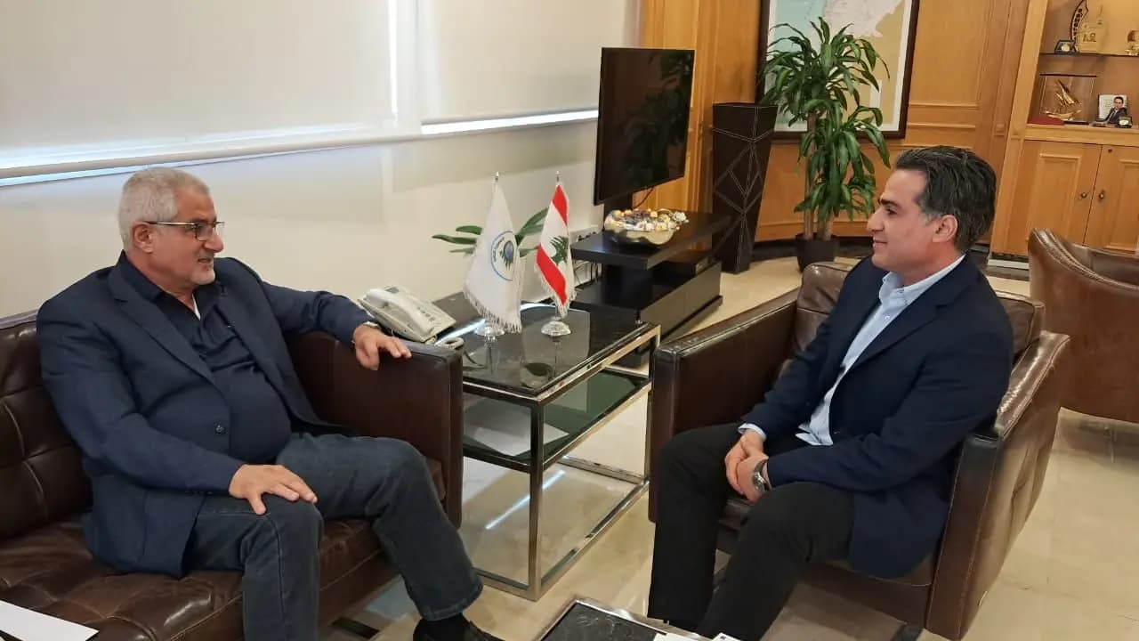 حمية يستقبل عطية.. وهذا ما جرى بحثه