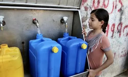 المياه تعود إلى قطاع غزة