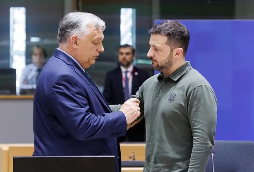 "في كييف".. أوربان يلتقي زيلينسكي