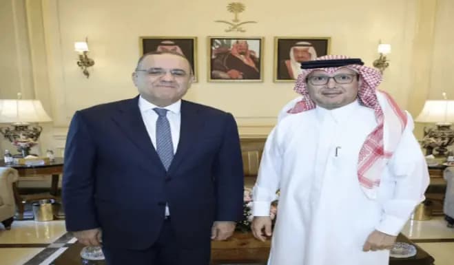 سفير السعودية يلتقي اللواء البيسري