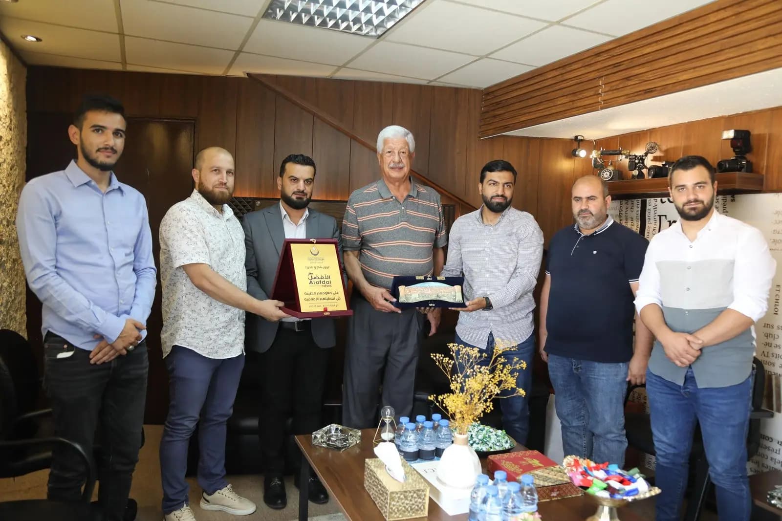 إعلام الجماعة الإسلامية يكرّم منصة الأفضل نيوز: قضية فلسطين تجمعنا!