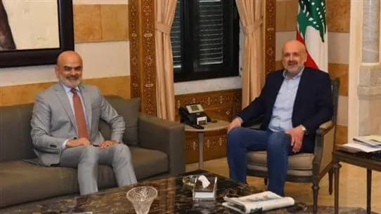 مولوي يستقبل مخلوف للاطلاع على معاناة البلديّات