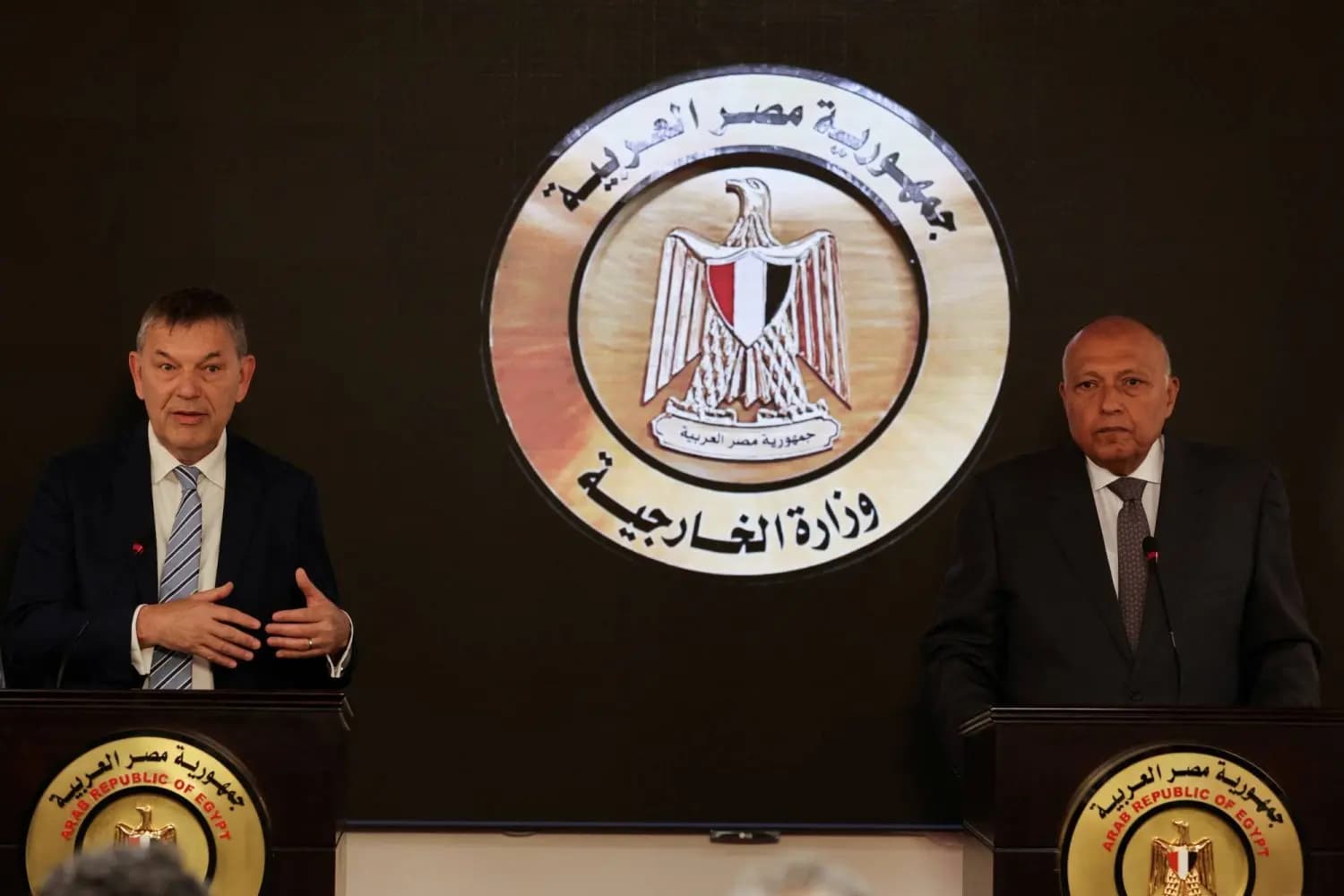 عبد العاطي: لن نقبل بإيجاد أي بديل للأونروا.. ولازاريني: نواجه خسارة جيل بأكمله في غزة