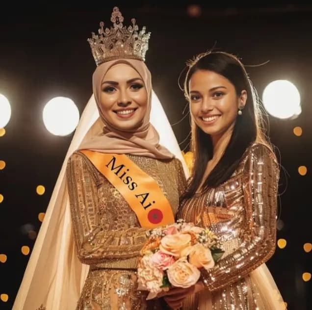 لأول مرة في التاريخ.. ملكة جمال الذكاء الاصطناعي!