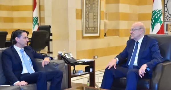 !ميقاتي يلتقي هوكشتاين ... وهذا ما تبلّغه الموفد الأمريكي