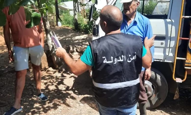 أمن الدولة يخلي بلدة من السوريين