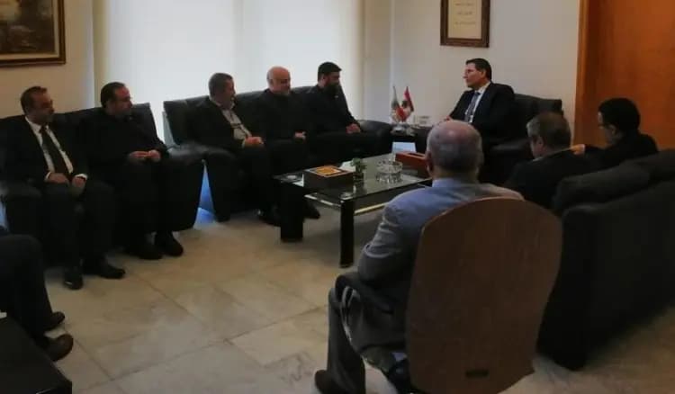 الحاج حسن يلتقي وفد وزارة "الزراعة الإيرانية": نتطلع إلى توسيع التعاون مع طهران