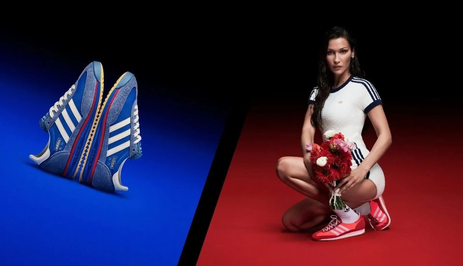"Adidas" ترضخ للضغط.. وتستبعد بيلا حديد!