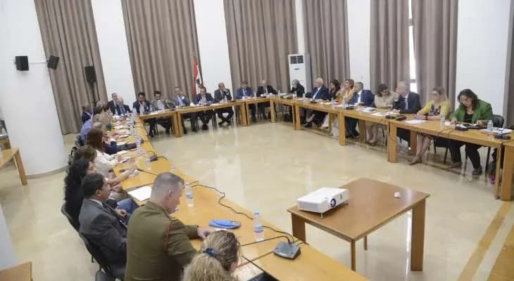 علامة يلتقي سفراء الاتحاد الأوروبي.. وهذا ما أضاء عليه