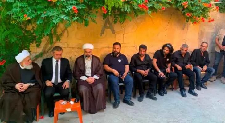 الخطيب يزور الدوير معزّيًا بالفقيدين: لضرورة الصبر والحكمة في كل مشاكلنا