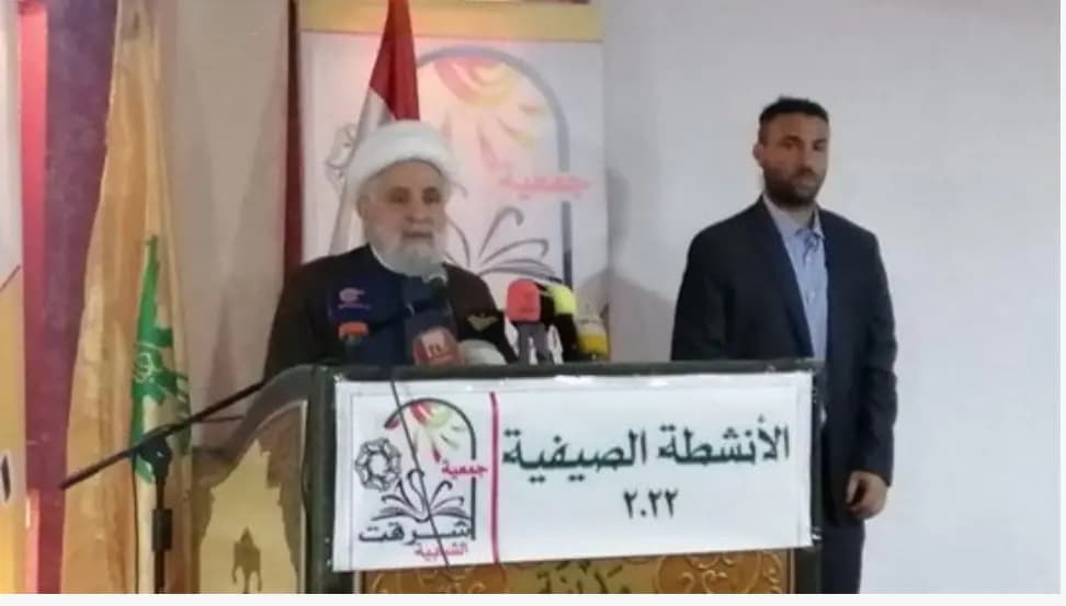 نعيم قاسم: تشكيل الحكومة هو المسعى الأساسي والملح في هذا الوقت