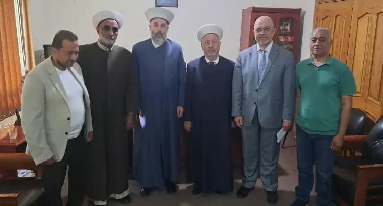 تسلم و تسليم لدائرة الأوقاف الإسلامية في بعلبك
