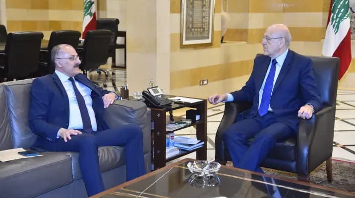 "عمل خلية الأزمة" بين ميقاتي وعبد الله