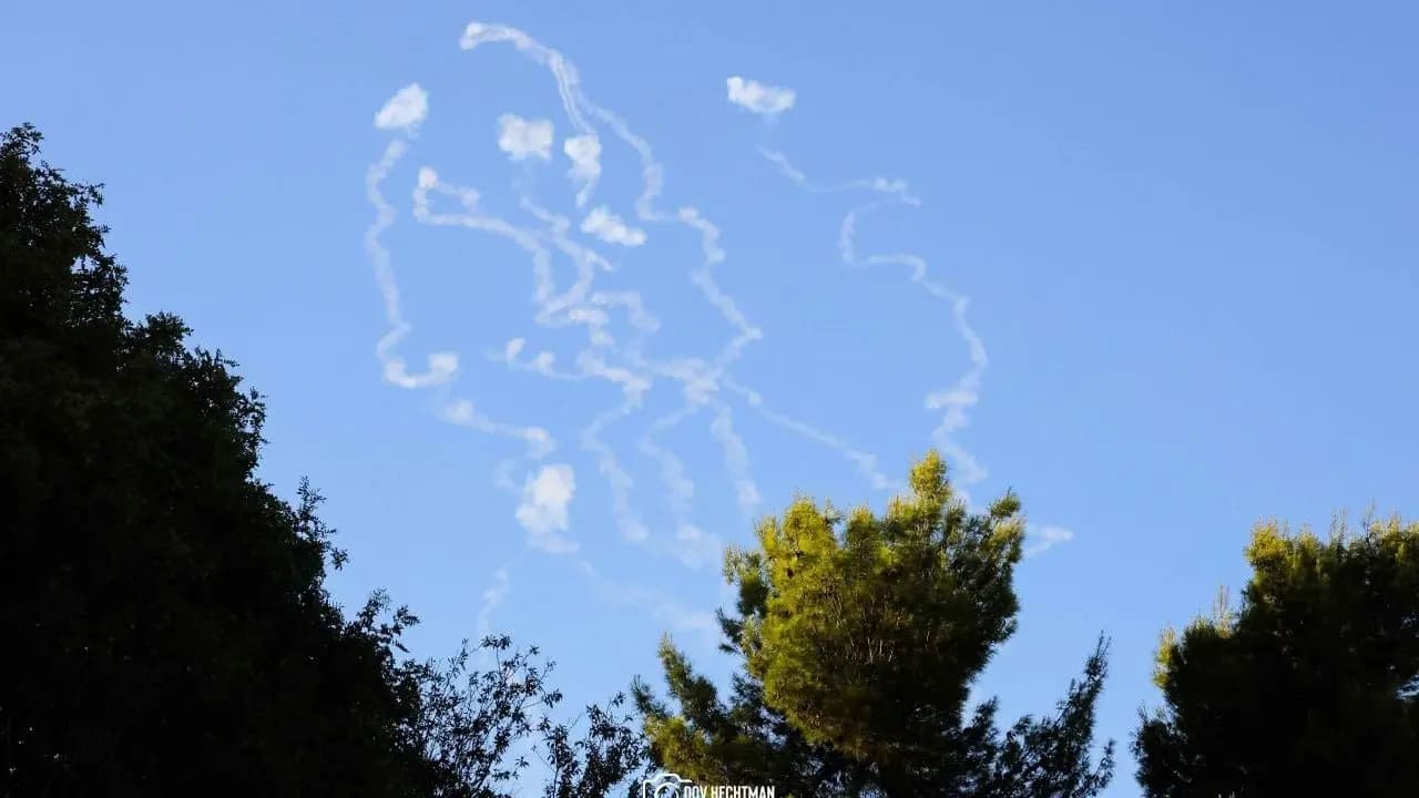 صواريخ المقاومة فوق "صفد"