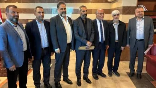 الحلبي يستقبل وفدًا تربويًّا من حزب الله