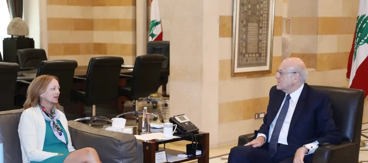 ميقاتي يستقبل السفيرة الأميركية.. وهذا ما جرى بحثه