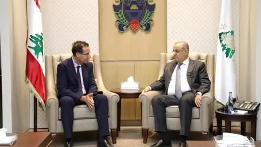البيسري يستقبل قنصل فرنسا الجديد