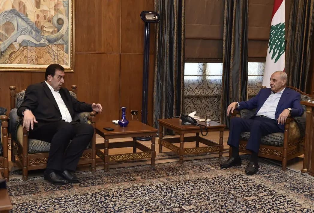 "الأوضاع العامة في لبنان".. بين بري وزواره