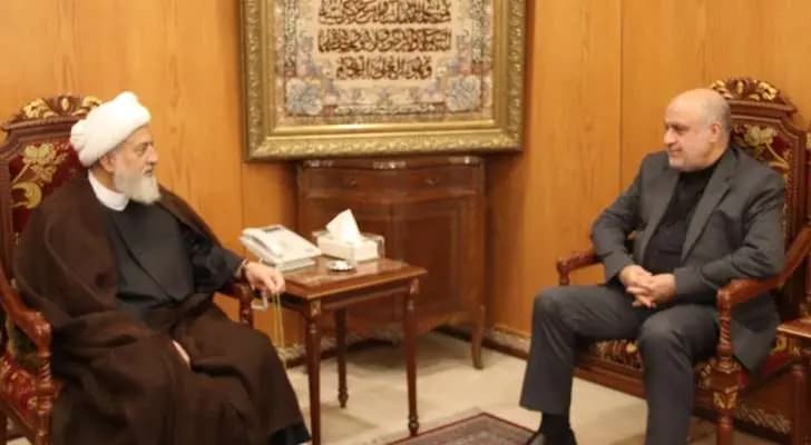 الخطيب يلتقي السفير الإيراني.. وهذا ما تباحثا به