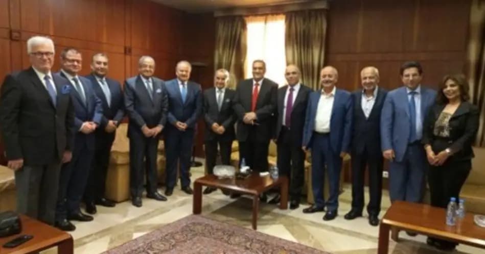 كسبار يستقبل اتحاد المحامين العرب ويزور بري