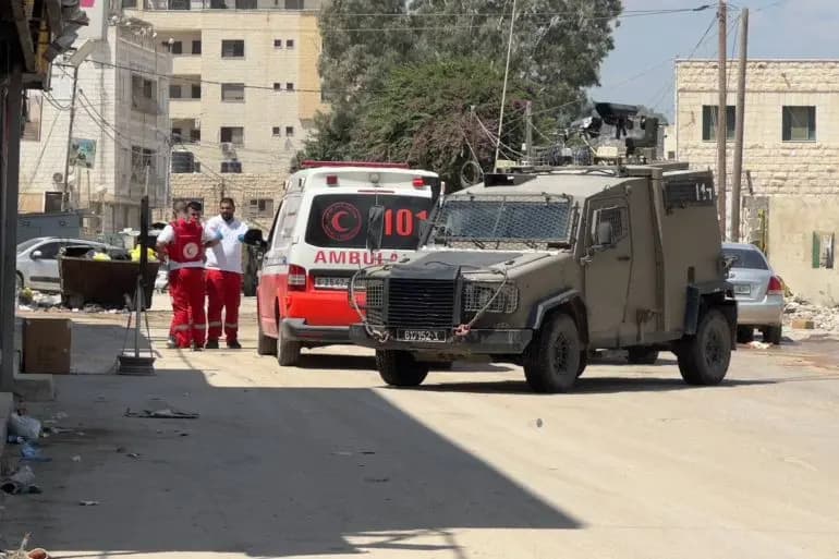 مستشفى جنين تحت الحصار