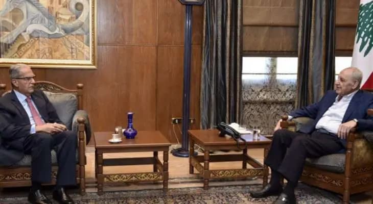 برّي يعرض للمستجدات مع زواره